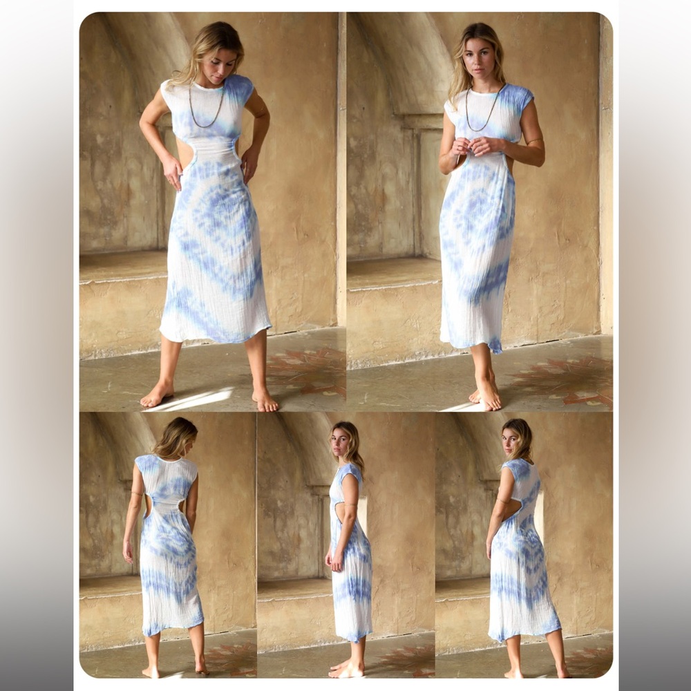 Last chance! NWT Jen’s Pirate Booty Beach Court Dress in peach size M - Picture 8 of 9